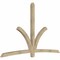 Ekena Millwork Davenport Rough Sawn Timber Gable Bracket, Douglas Fir, 108"W x 68"H x 4"D x 4"F, 15/12 Pitch GBW108X68X0404DAV00RDF - alternate 4